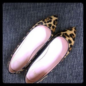 Jcrew leopard flats 🥿 🐆
